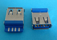 USB 3.0 A/F 180°焊线 C款